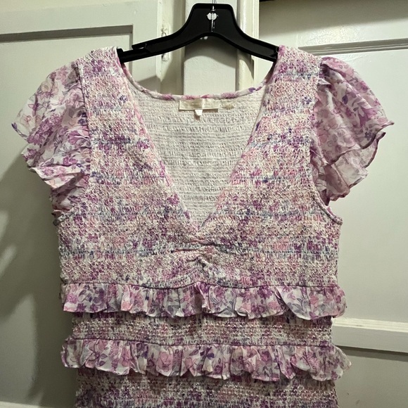 Loveshackfancy Sonora ruffle mini dress size Large NWOT - Picture 11 of 16